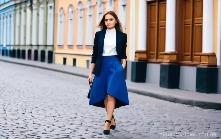 패션 코디네이터 업무사례 - **Dopamine Dressing in a Vibrant Moscow Cafe**
    *   **Prompt**: "A chic Russian woman, mid-30s, c...